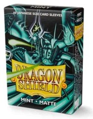 Dragon Shield Sleeves: Japanese Matte Mint (Box Of 60)